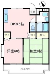 クレスト狭山の物件間取画像